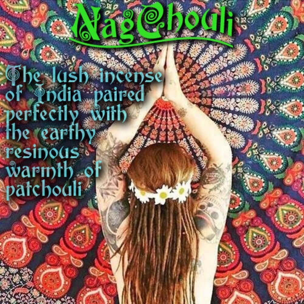 NAG CHAMPA PATCHOULI Scented Fragrance Body Oil